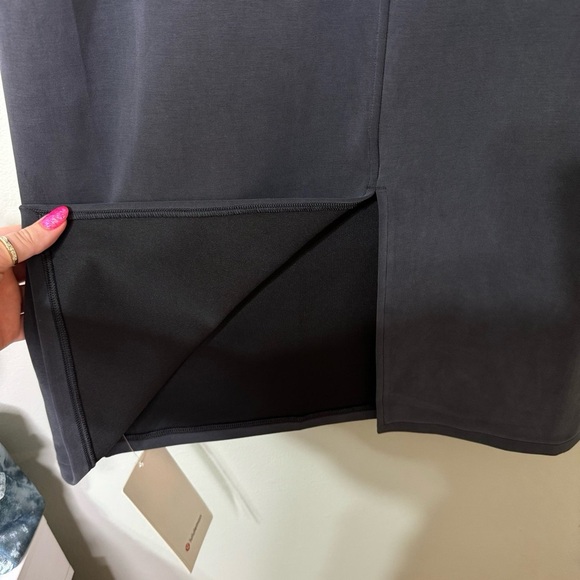 Lululemon Softstreme High Rise Midi Skirt Black Size 14 NWT - Picture 14 of 16